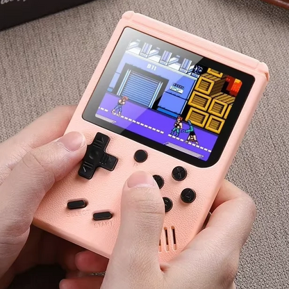 Retro Handheld Gaming Console with 400 Built-In Games, 2.4-Inch IPS Screen, and Rechargeable Battery