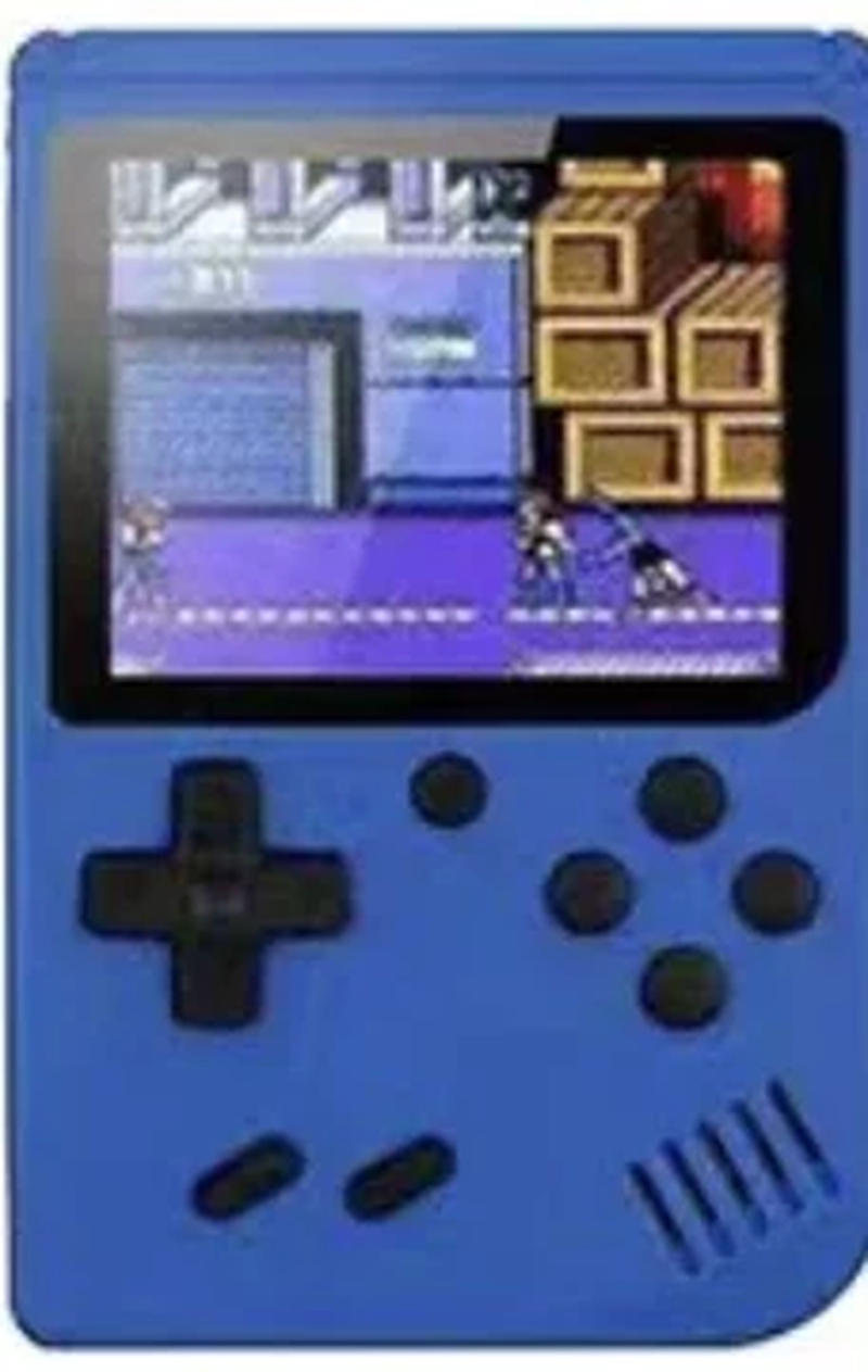 Retro Handheld Gaming Console with 400 Built-In Games, 2.4-Inch IPS Screen, and Rechargeable Battery